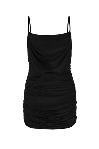 Flirt Alert Dress Black