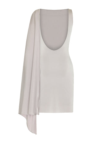 Walk Away Dress Gray