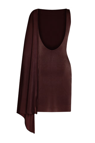 Walk Away Dress Brown