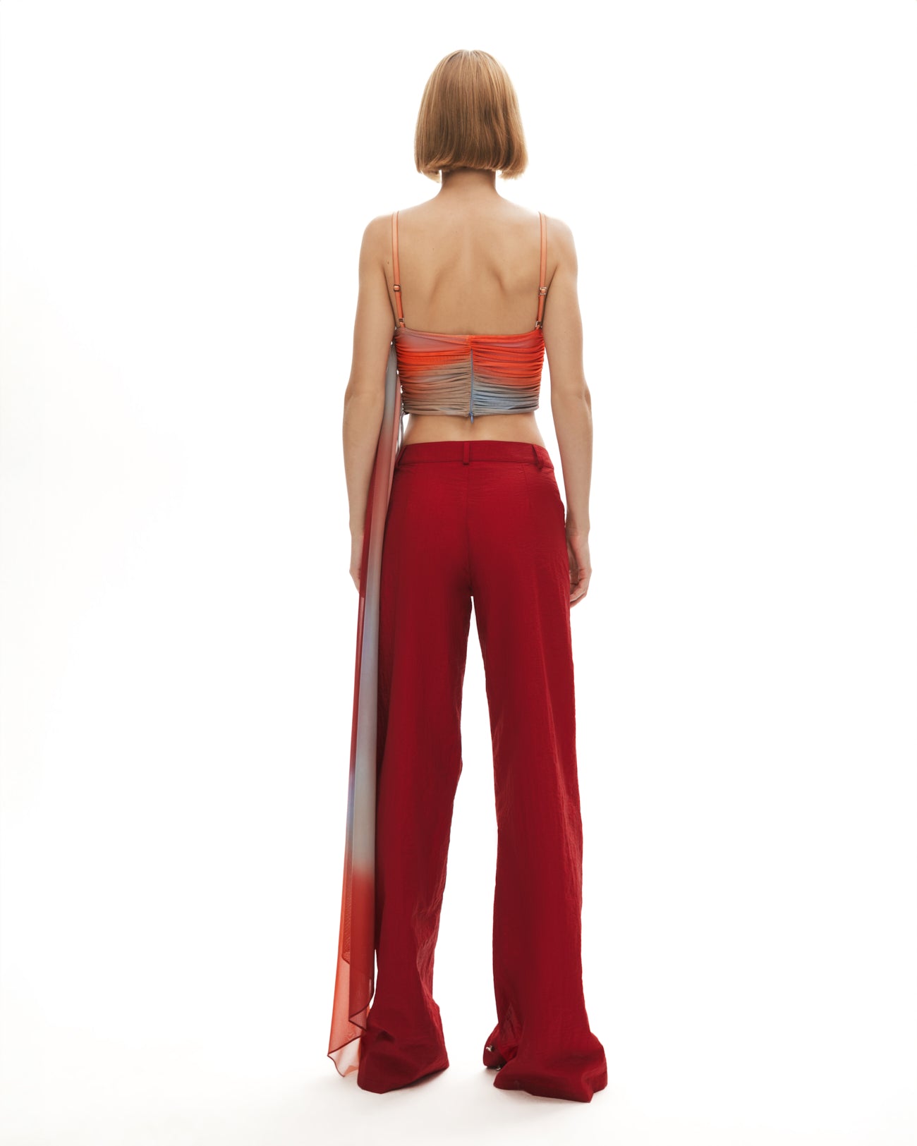 Magnet of Scandal Pants in Burgundy