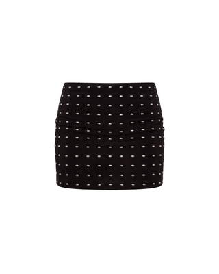 STAY TOXIC SKORT WITH STUDS