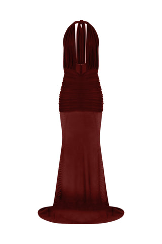 Temptress Tini Dress in Burgundy