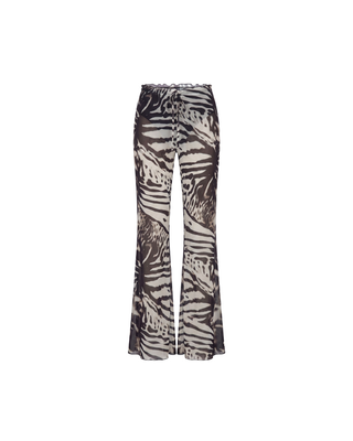 WHO IS SHE PANTS IN ANIMAL PRINT