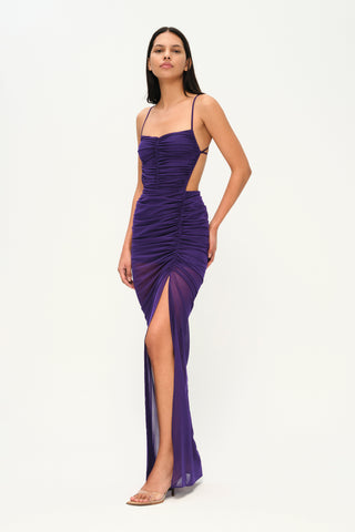 Fainthearted Dress in Purple