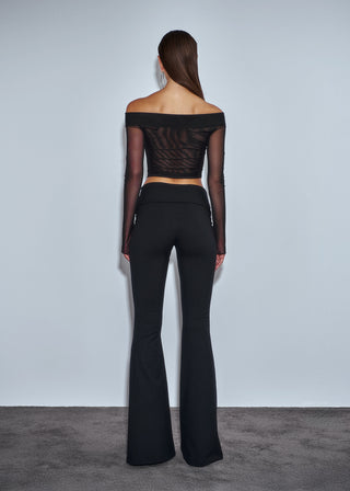 Hooked Up Mesh Top