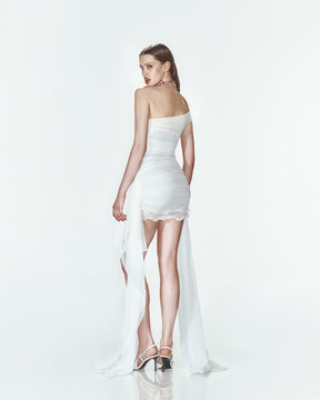 DIRTY TALK DRESS IN WHITE