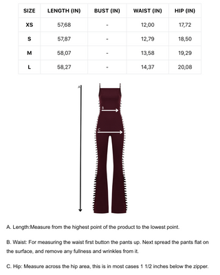 Provocatrix Jumpsuit in Burgundy