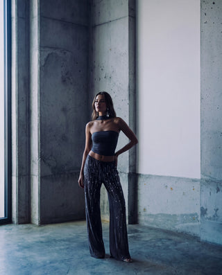 SAY LESS MESH TOP
