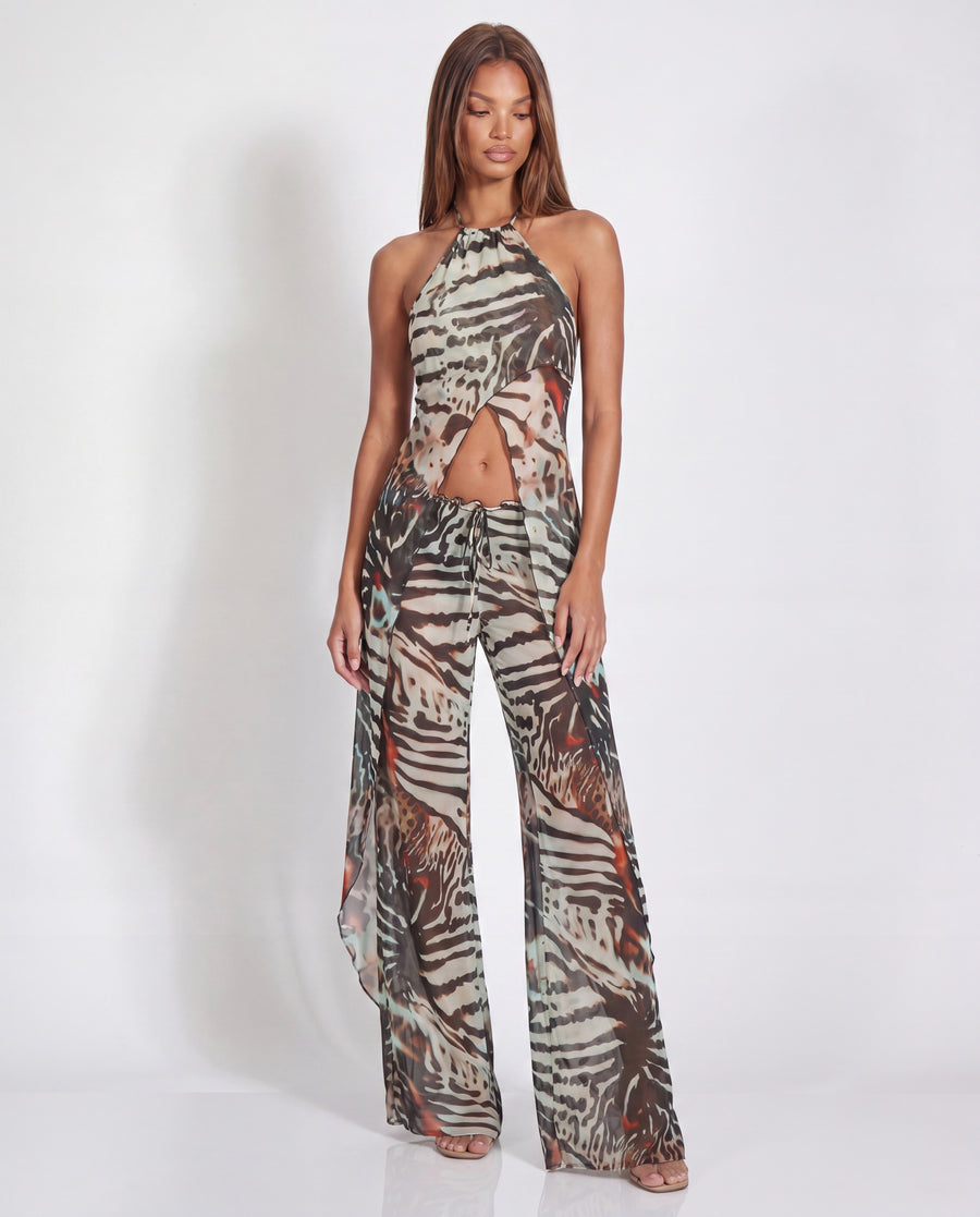 WHO IS SHE TOP IN ANIMAL PRINT
