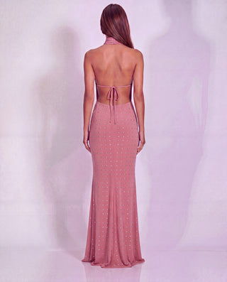 OBSESSED WITH ME MAXI DRESS IN MOCHA