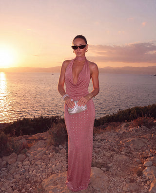OBSESSED WITH ME MAXI DRESS IN MOCHA